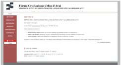Desktop Screenshot of cristianismeimondavui.org